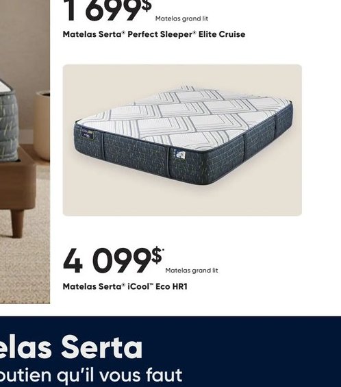 Matelas Serta 'Perfect Sleeper' Elite Cruise