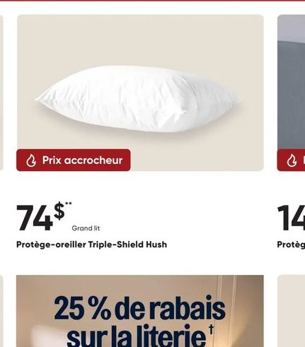 Protège-oreiller Triple-Shield Hush