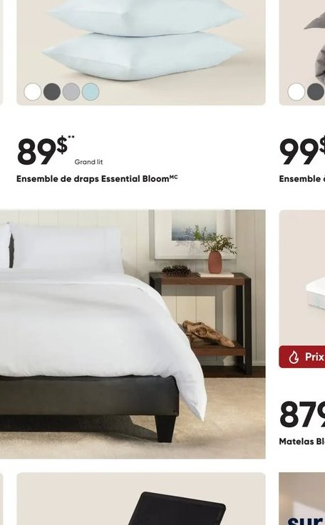 Ensemble de draps Essential Bloom™