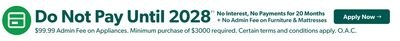 Do Not Pay Until 2028