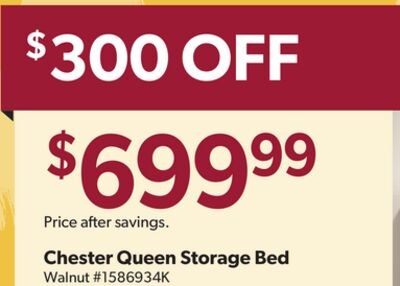 Chester Queen Storage Bed