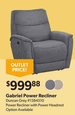 Gabriel Power Recliner