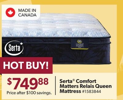 Serta® Comfort Matters Relais Queen Mattress
