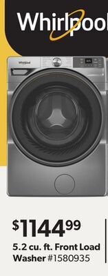 Whirlpool 5.2 cu. ft. Front Load Washer