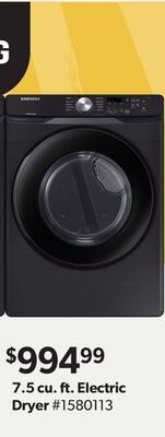 Samsung 7.5 cu. ft. Electric Dryer