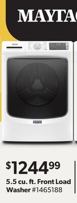 MAYTAG 5.5 cu. ft. Front Load Washer