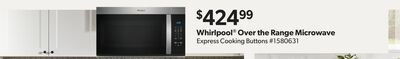Whirlpool® Over The Range Microwave