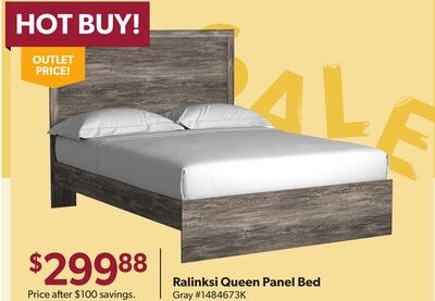 Ralinksi Queen Panel Bed