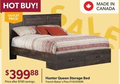 Hunter Queen Storage Bed