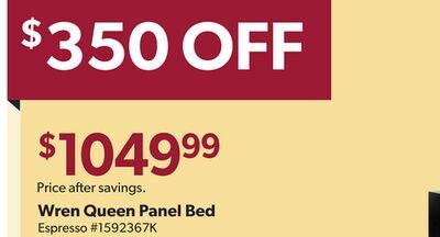 Wren Queen Panel Bed
