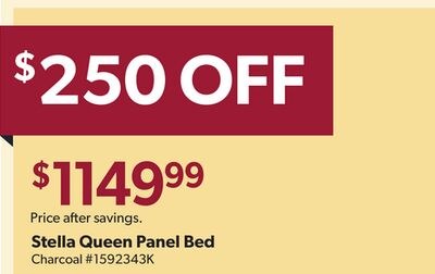 Stella Queen Panel Bed