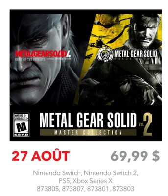 METAL GEAR SOLID MASTER COLLECTION