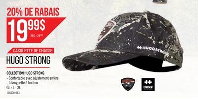 Casquette de chasse camo Hugo Strong - Sportchi…