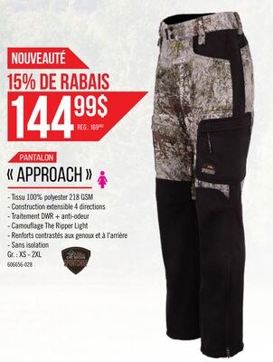 Pantalon de chasse Approach femme - Sportchief