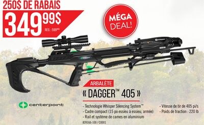 Arbalète "Dagger™ 405" - Centerpoint