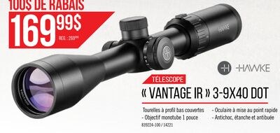 Télescope « VANTAGE IR » 3-9X40 DOT