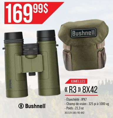 Jumelles R3 8x42 - Bushnell