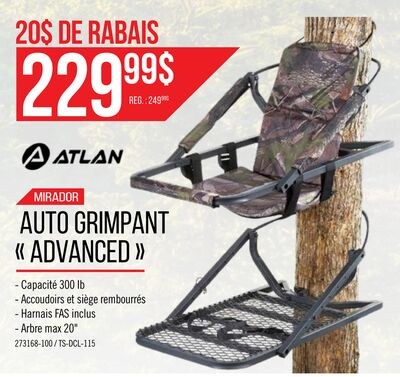 Mirador auto-grimpant Advanced - Atlan