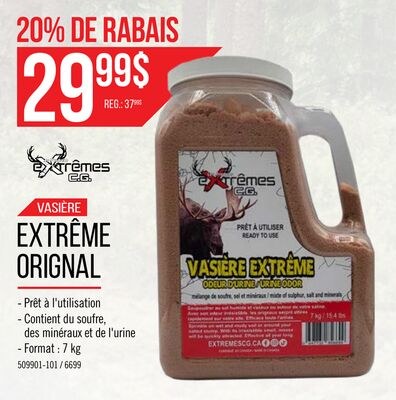VASIÈRE EXTRÊME ORIGNAL