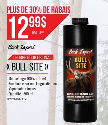 Leurre pour orignal Bull Site - Buck Expert