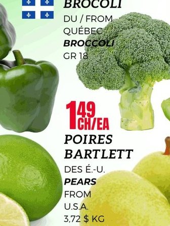 Brocoli du Québec