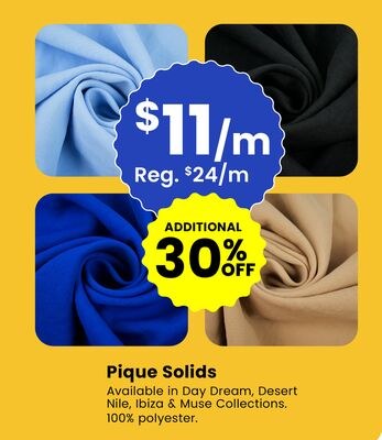Pique Solids