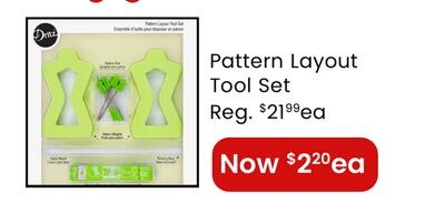 Pattern Layout Tool Set