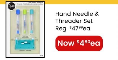 Hand Needle & Threader Set