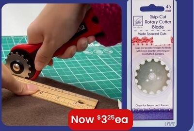 SKIP CUT ROTARY CUTTER BLADE