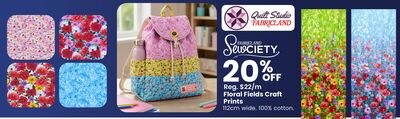 FLORAL FIELDS CRAFT PRINTS