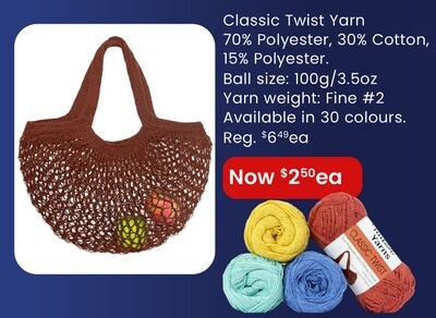 CLASSIC TWIST YARN