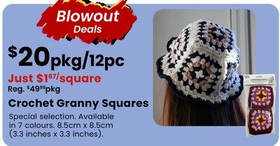 CROCHET GRANNY SQUARES