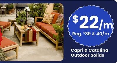 Capri & Catalina Outdoor Solids
