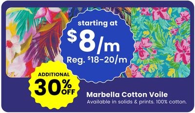 MARBELLA COTTON VOILE