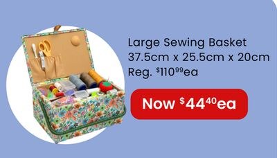 Large Sewing Basket