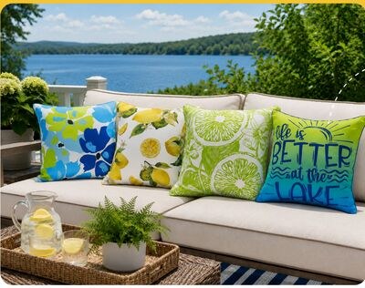 SELECT OUTDOOR CUSHION COVERS