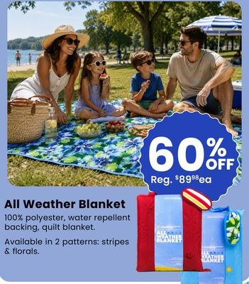 ALL WEATHER BLANKET