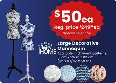 LARGE DECORATIVE MANNEQUIN