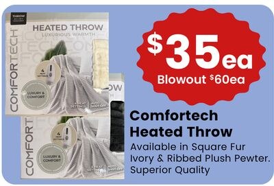 COMFORTECH HEATED THROW