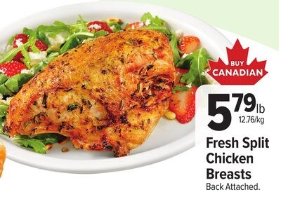 Fresh Split Chicken Breasts