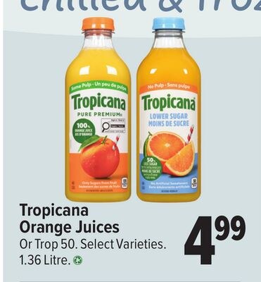 Tropicana Orange Juices