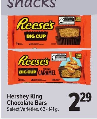 Hershey King Chocolate Bars