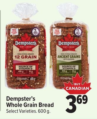 Dempster's Whole Grain Bread