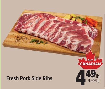 Fresh Pork Side Ribs
