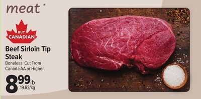 Beef Sirloin Tip Steak