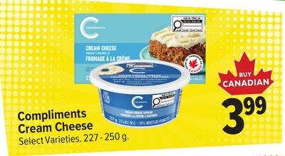 Compliments Cream Cheese
