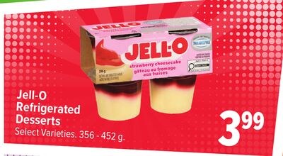 Jell-O Refrigerated Desserts