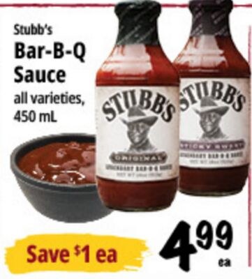 Stubb's Bar-B-Q Sauce