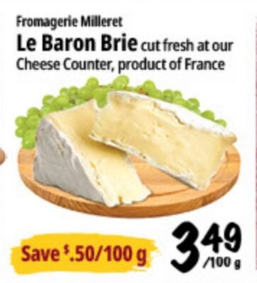 Fromagerie Milleret Le Baron Brie