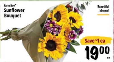 Farm Boy™ Sunflower Bouquet